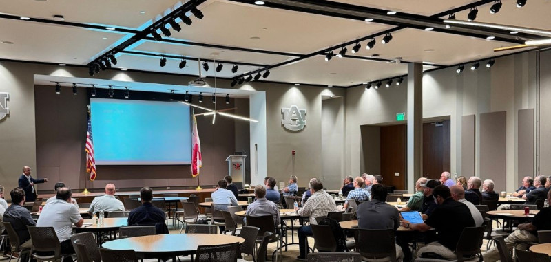 Attendees at “Feeding for the Future” Industry Event