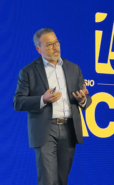 Marcelo Silva speaking at ACAV Symposium 2025