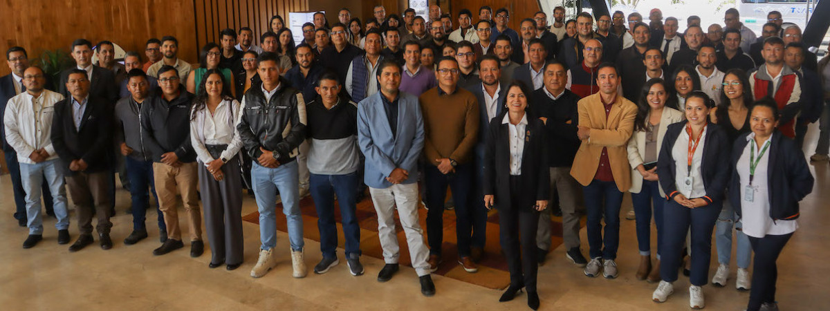 Group of attendees at event